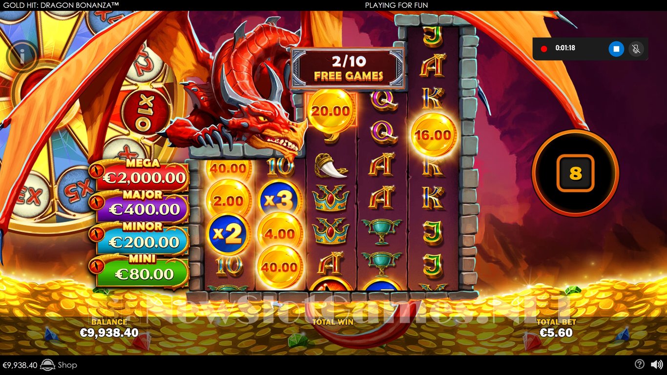 Gold Hit Dragon Bonanza Slot Slot Image in Demo - pic. 9