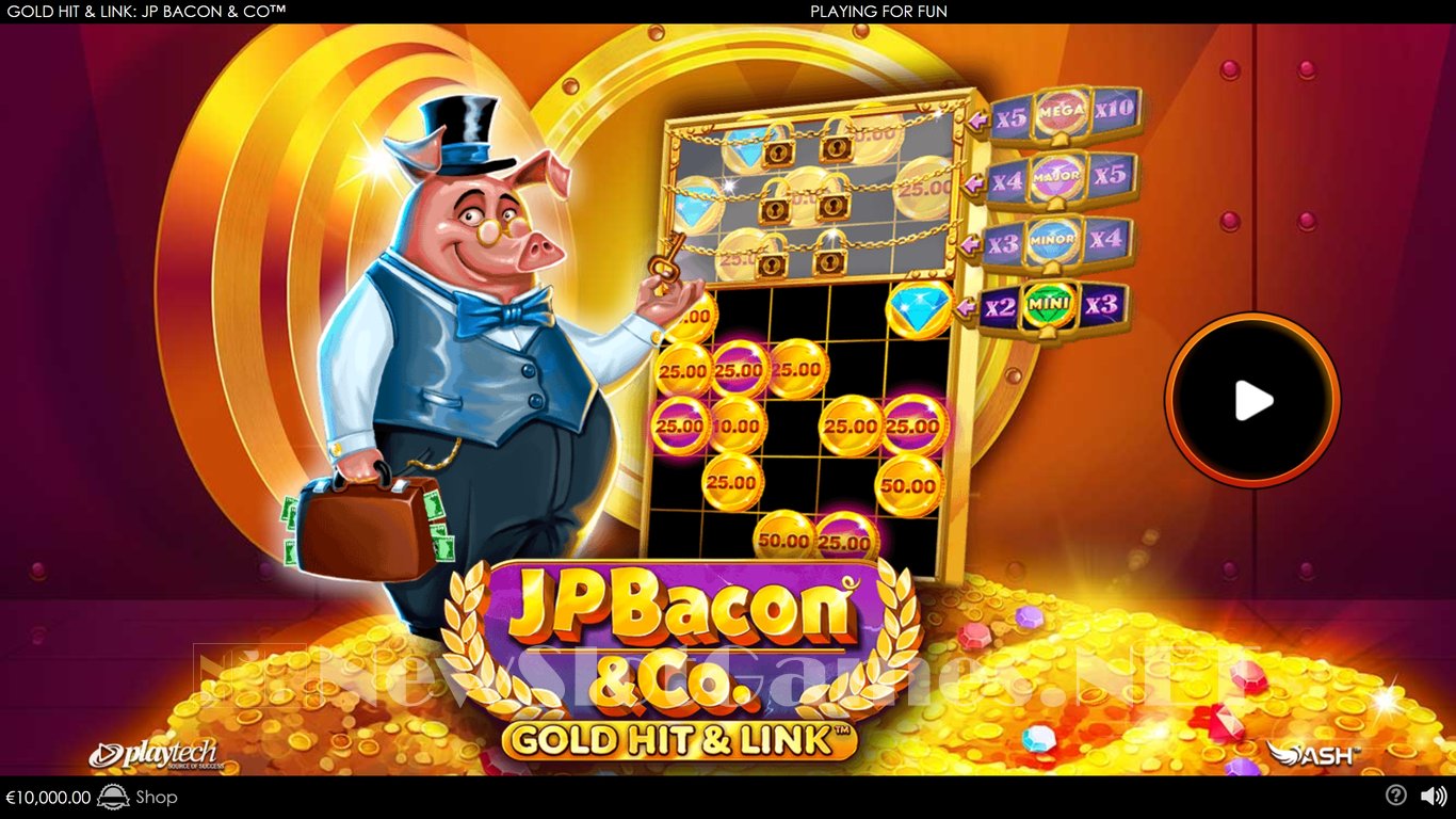 Gold Hit & Link JP Bacon & Co Slot Demo Image
