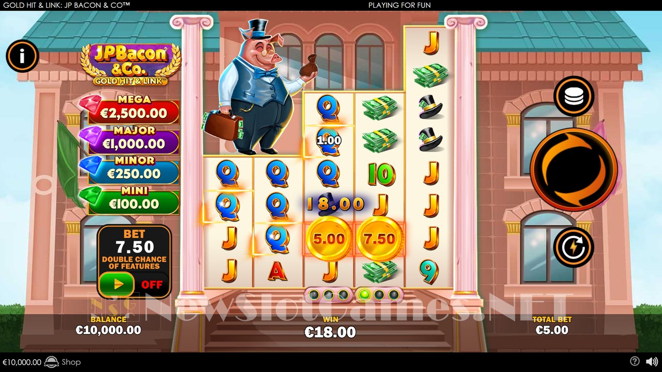 Gold Hit & Link JP Bacon & Co Slot Slot Image in Demo - pic. 4