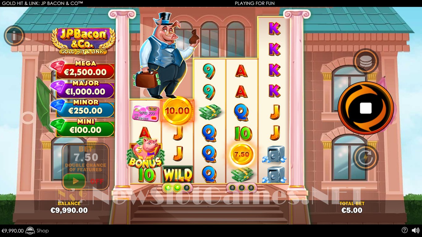 Gold Hit & Link JP Bacon & Co Slot Slot Image in Demo - pic. 5