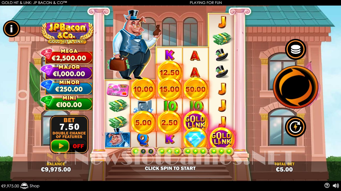 Gold Hit & Link JP Bacon & Co Slot Slot Image in Demo - pic. 6