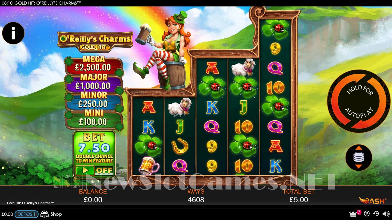 Gold Hit: O’Reilly’s Charms Slot Slot Image in Demo - pic. 2