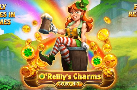 Gold Hit: O’Reilly’s Charms Slot Logo