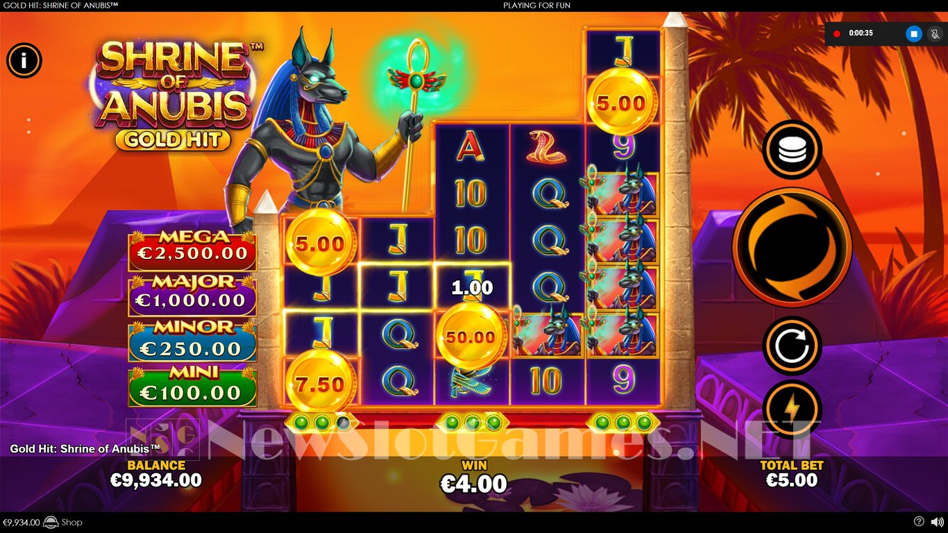 Gold Hit Shrine Of Anubis Slot Slot Image in Demo - pic. 6