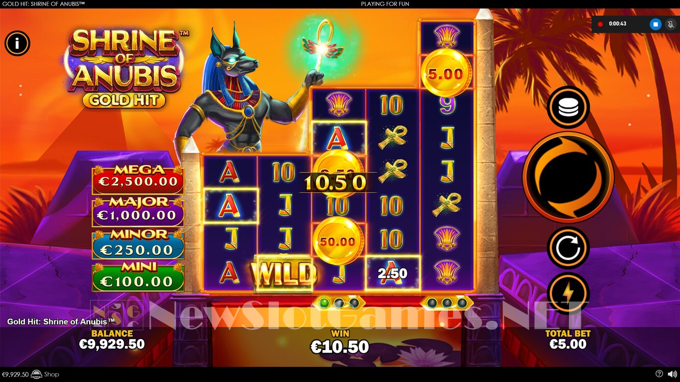 Gold Hit Shrine Of Anubis Slot Slot Image in Demo - pic. 7