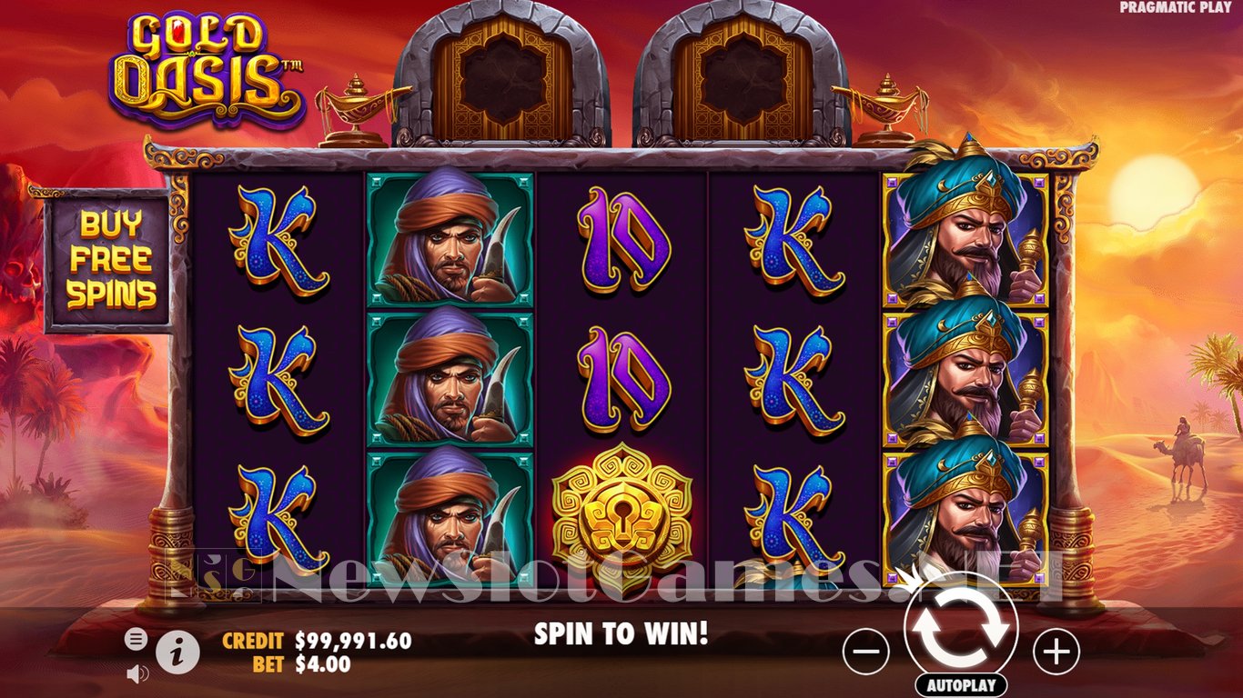 Gold Oasis Slot Demo Image