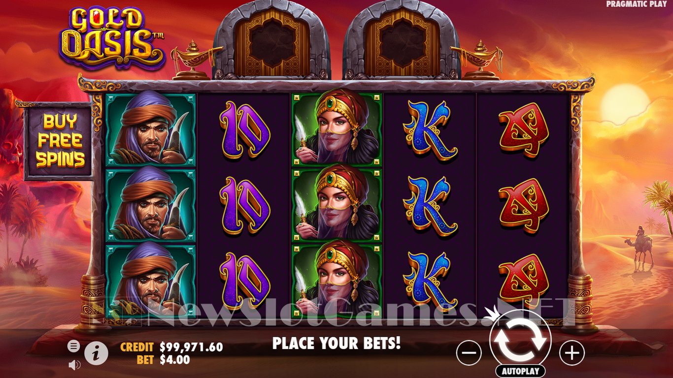 Gold Oasis Slot Slot Image in Demo - pic. 3