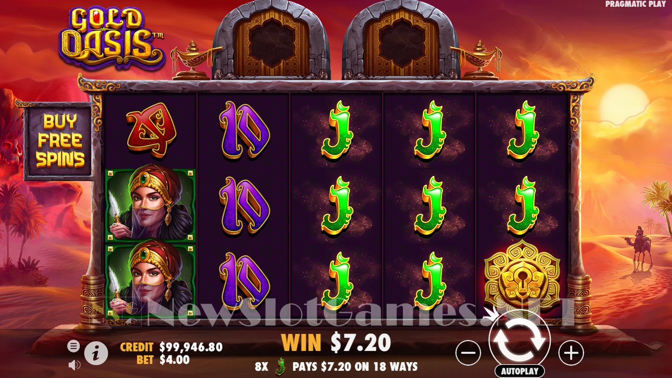 Gold Oasis Slot Slot Image in Demo - pic. 4