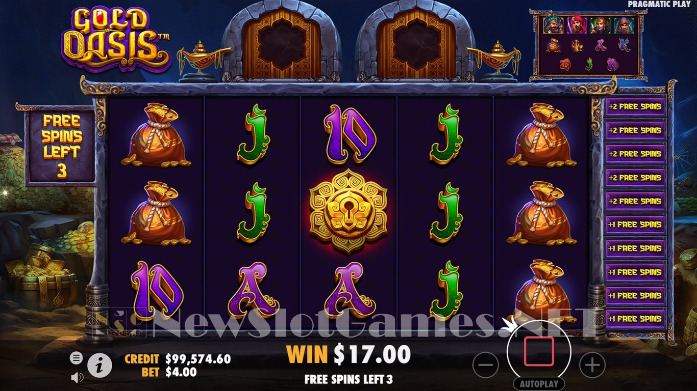 Gold Oasis Slot Slot Image in Demo - pic. 9