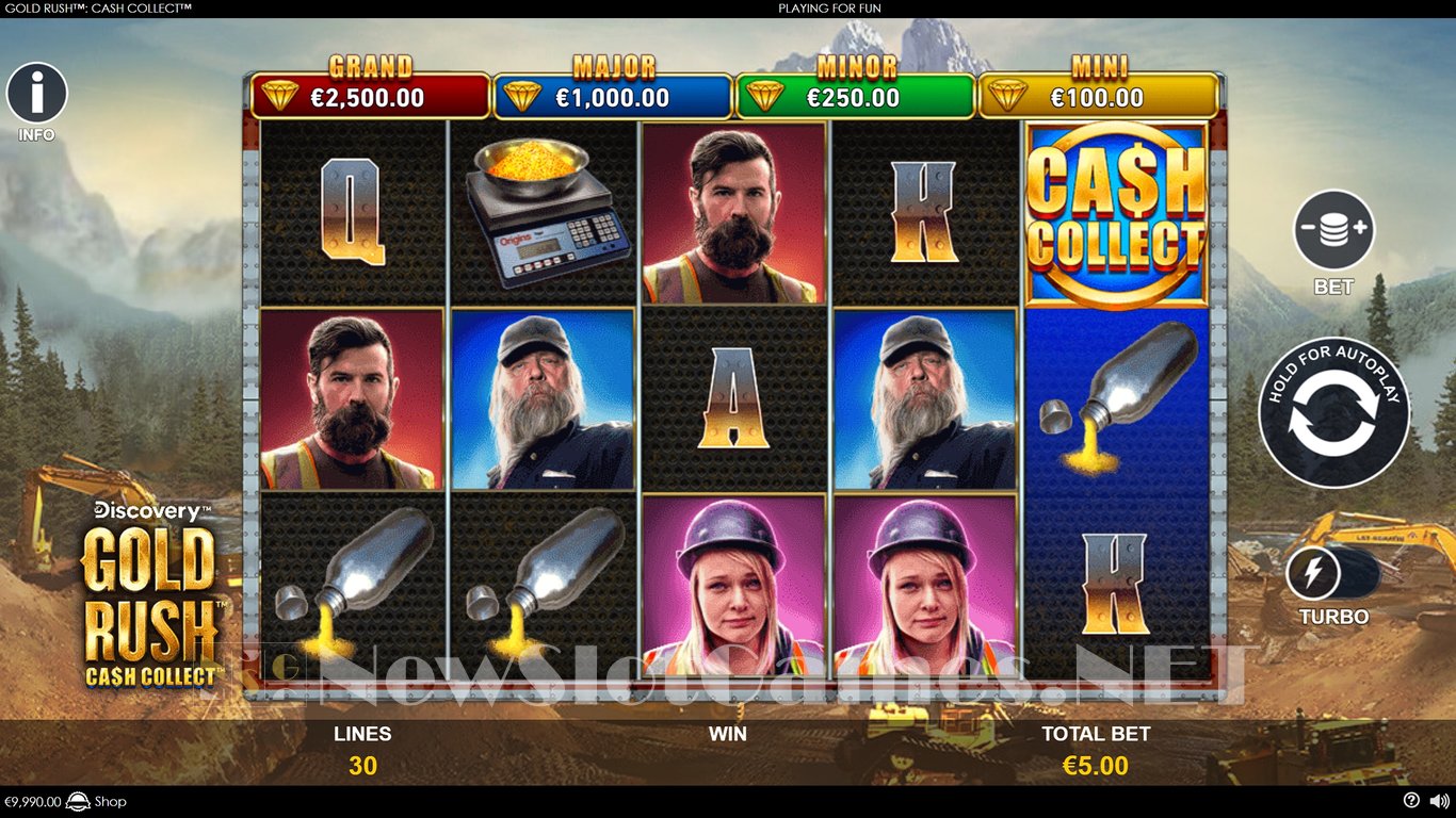 Gold Rush Cash Collect Slot Slot Image in Demo - pic. 3
