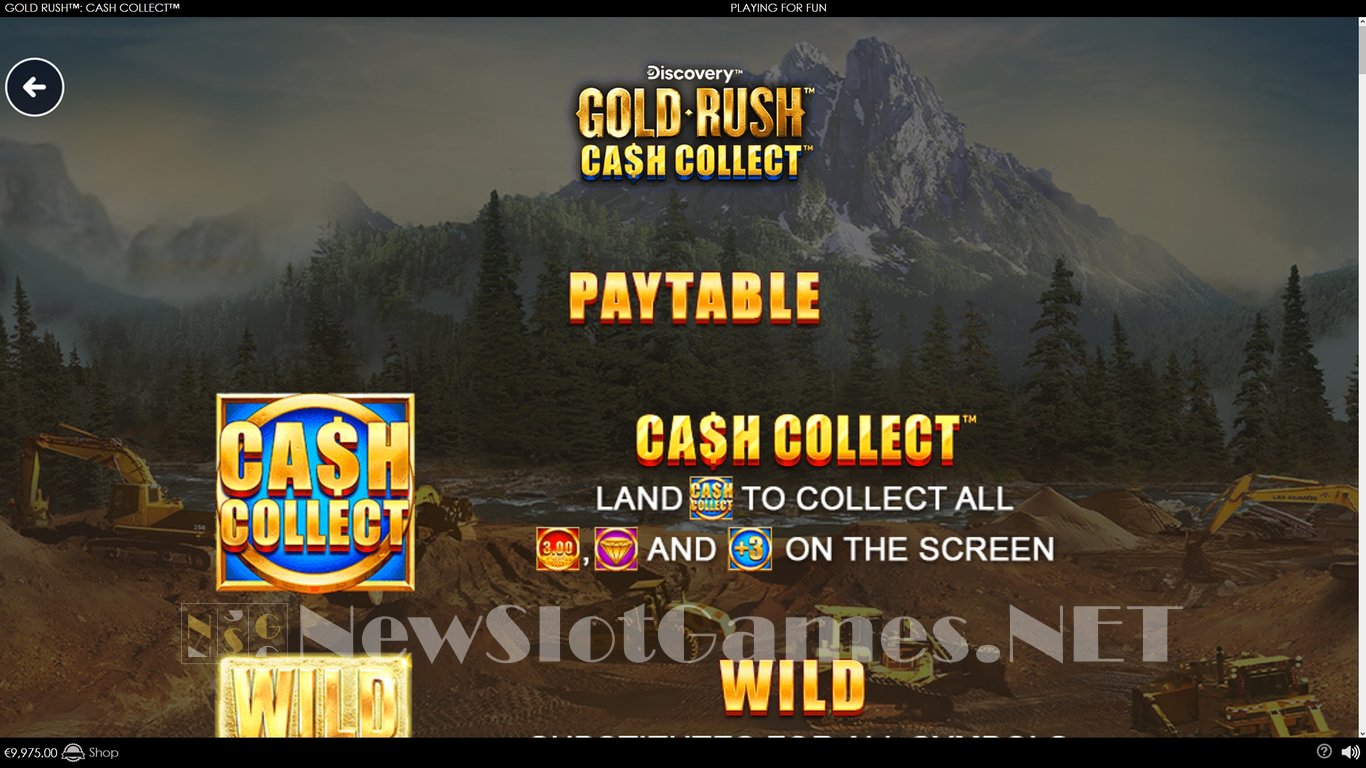 Gold Rush Cash Collect Slot Slot Image in Demo - pic. 4