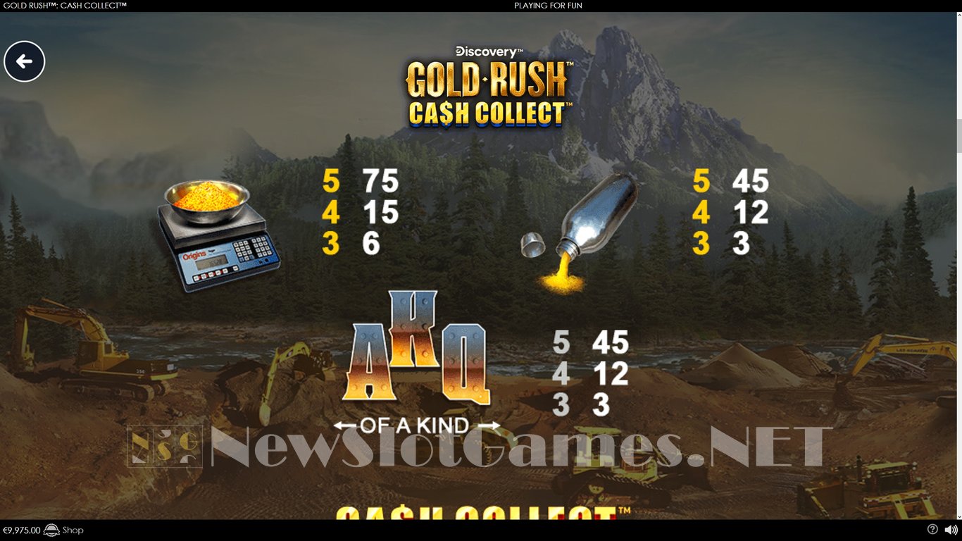 Gold Rush Cash Collect Slot Slot Image in Demo - pic. 6