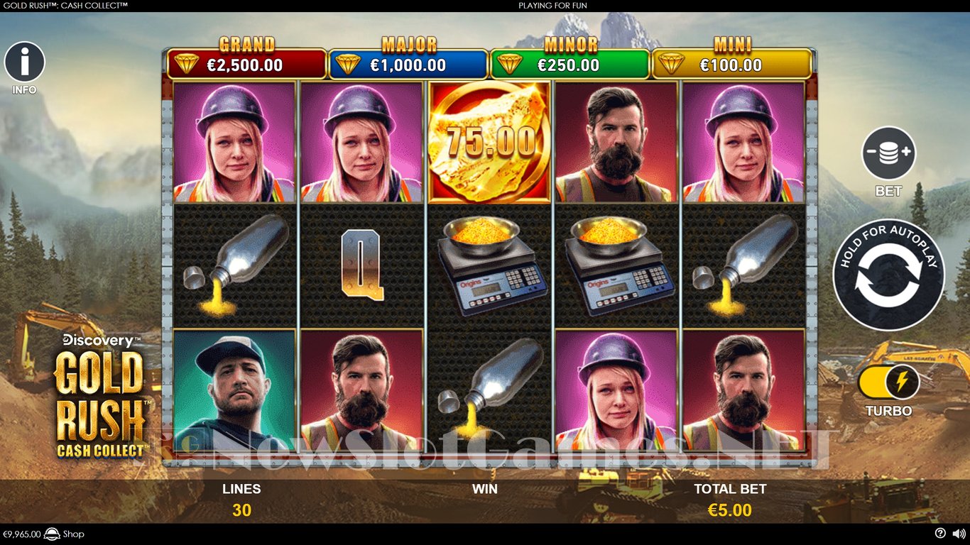 Gold Rush Cash Collect Slot Slot Image in Demo - pic. 7