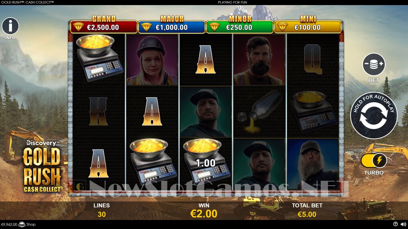Gold Rush Cash Collect Slot Slot Image in Demo - pic. 8