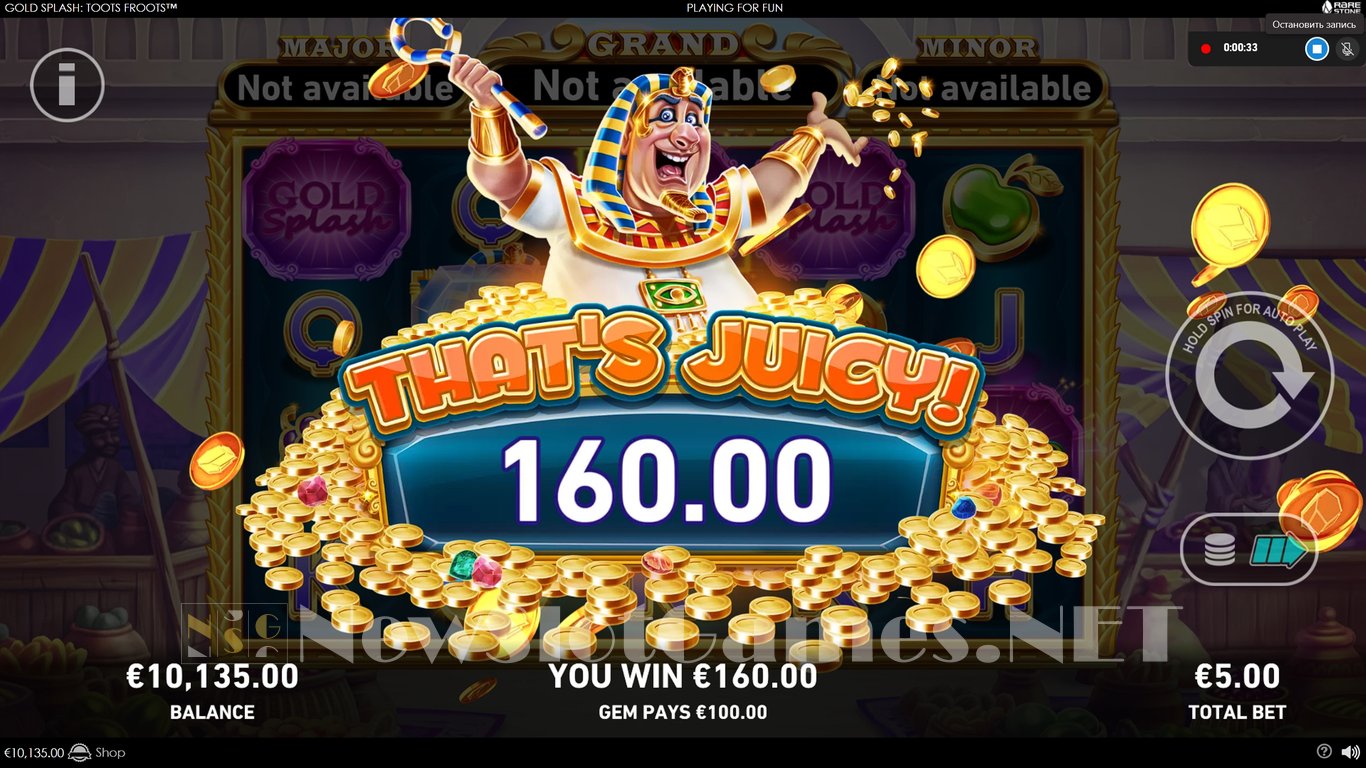 Gold Splash Toots Froots Slot Slot Image in Demo - pic. 5