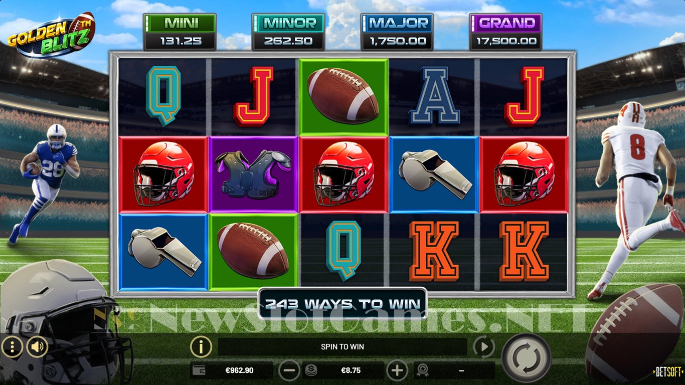 Golden Blitz Slot Slot Image in Demo - pic. 2