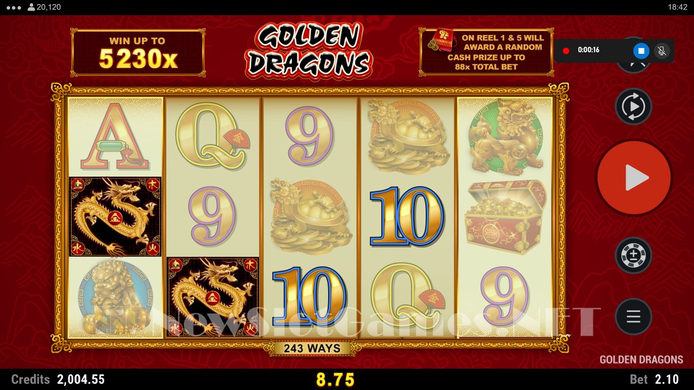 Golden Dragons Slot Slot Image in Demo - pic. 4