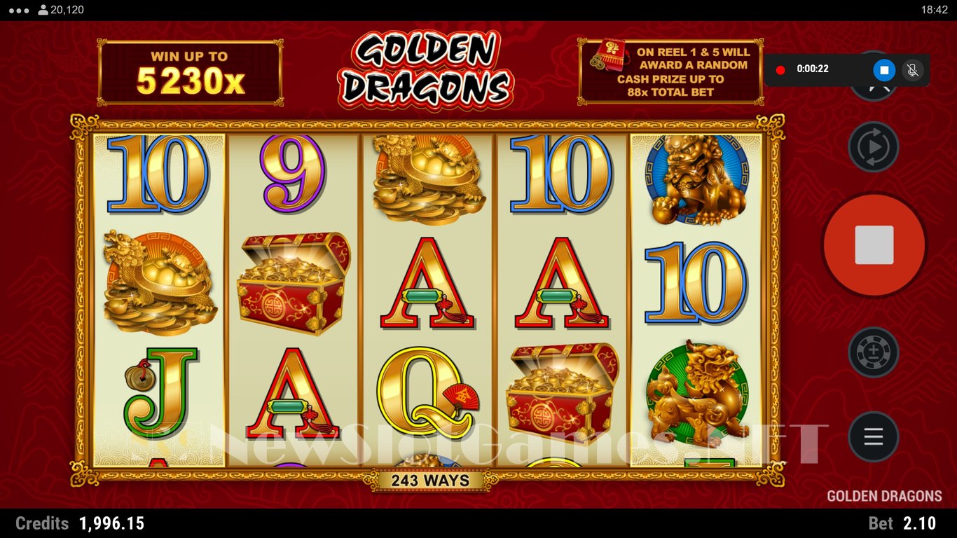 Golden Dragons Slot Slot Image in Demo - pic. 6