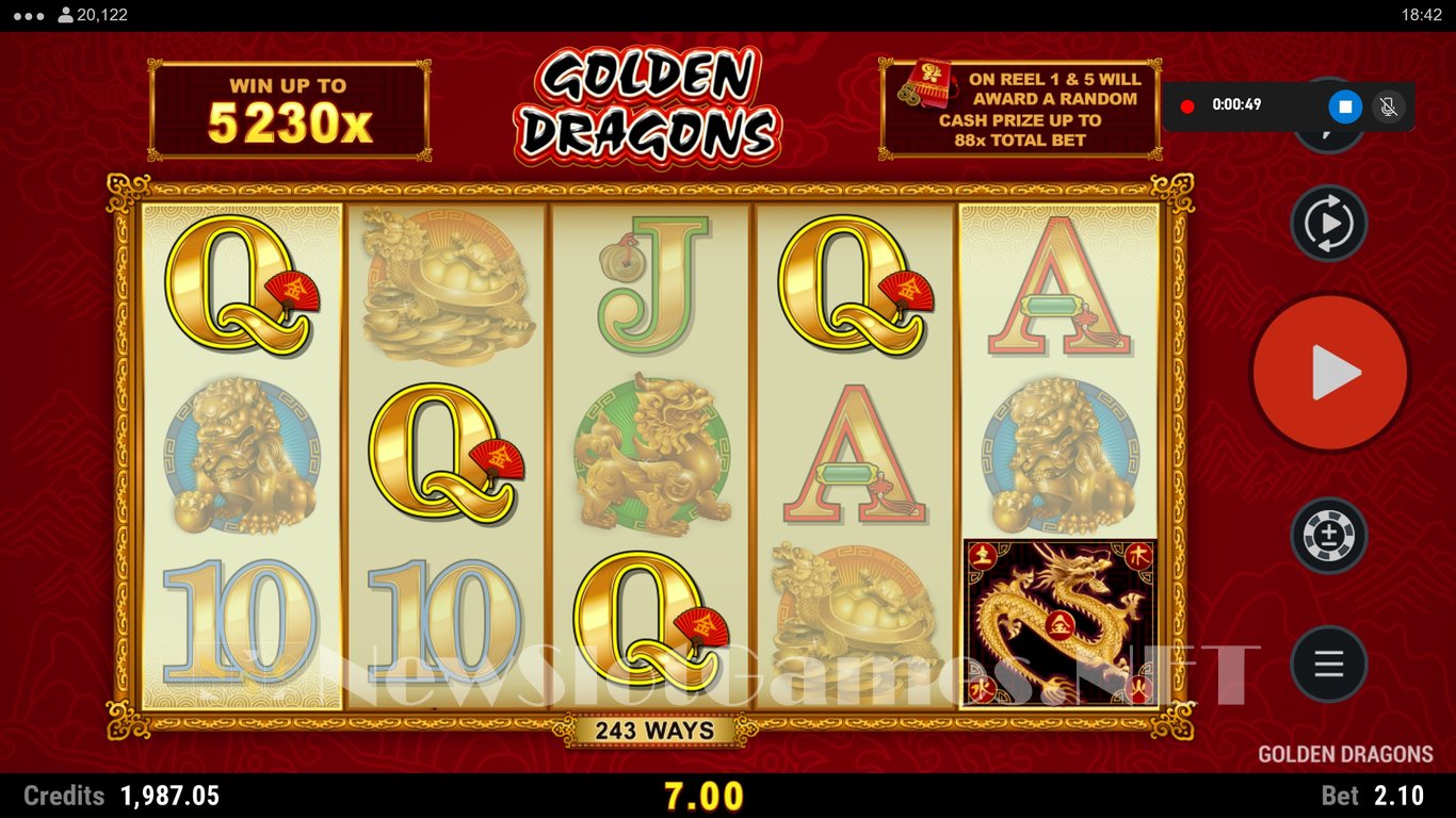 Golden Dragons Slot Slot Image in Demo - pic. 8