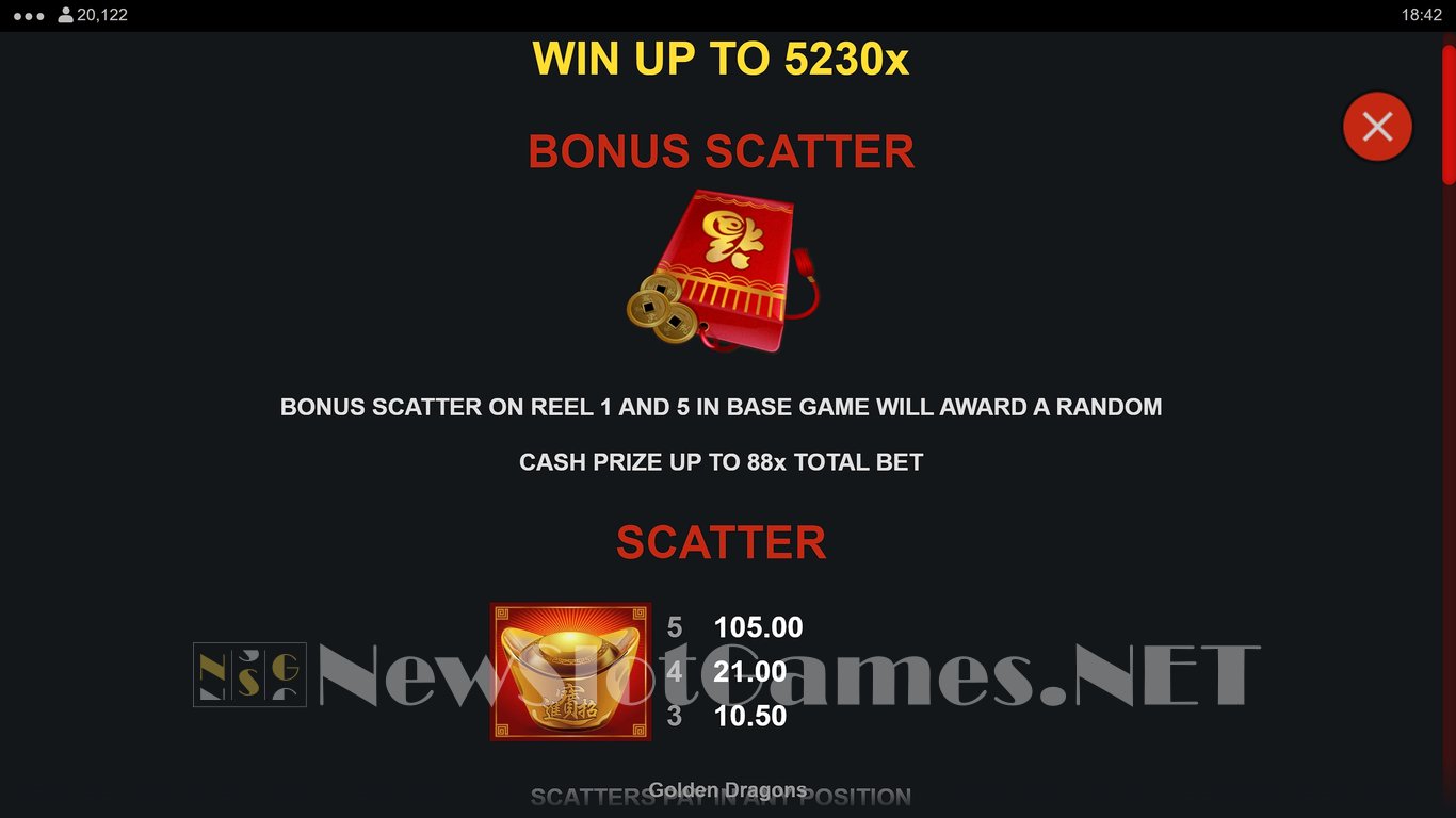 Golden Dragons Slot Slot Image in Demo - pic. 9