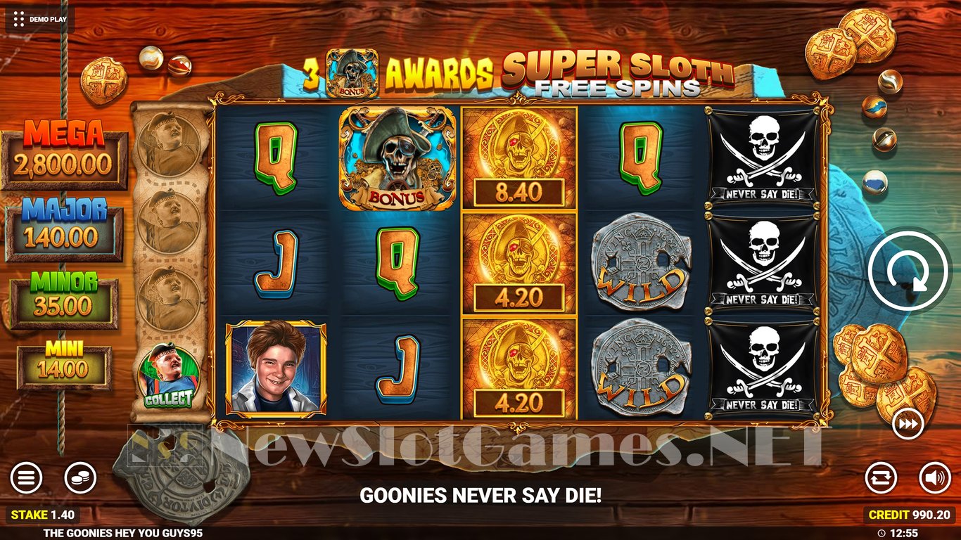 The Goonies Hey You Guys Slot Slot Image in Demo - pic. 5