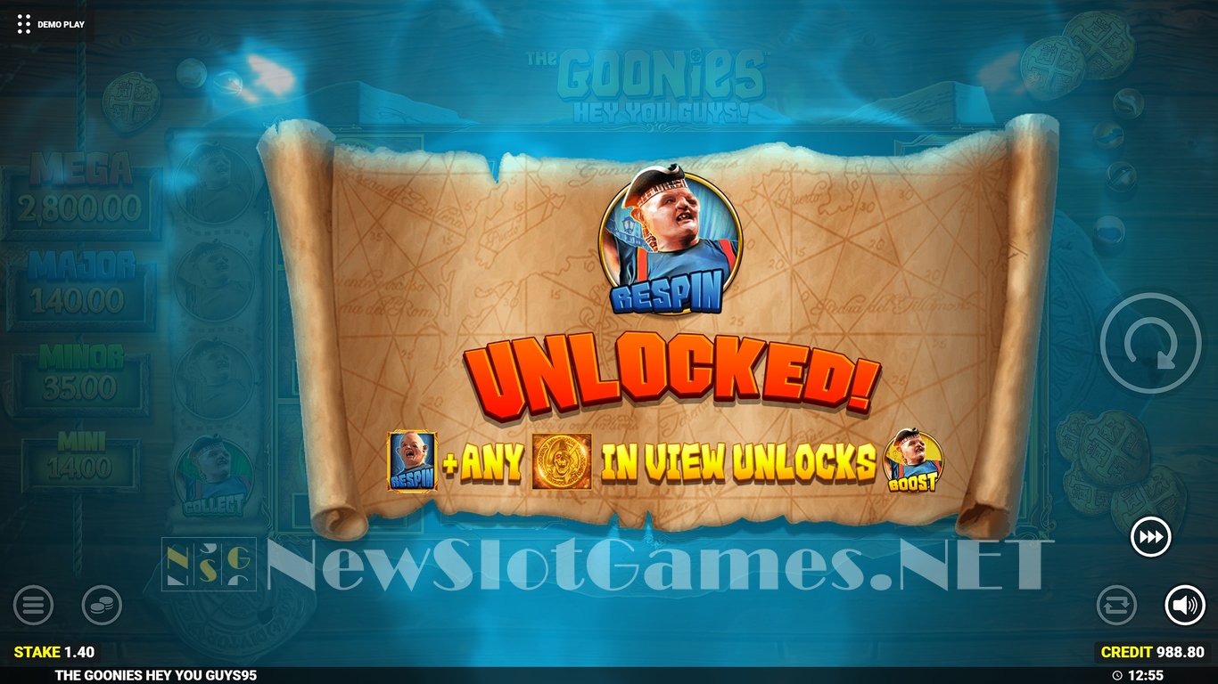 The Goonies Hey You Guys Slot Slot Image in Demo - pic. 7