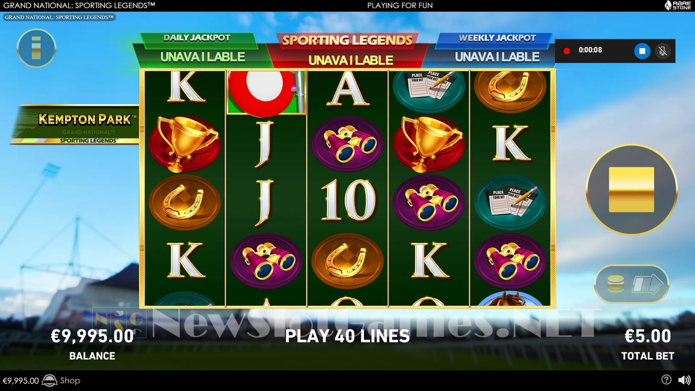 Grand National Sporting Legends Slot Slot Image in Demo - pic. 2