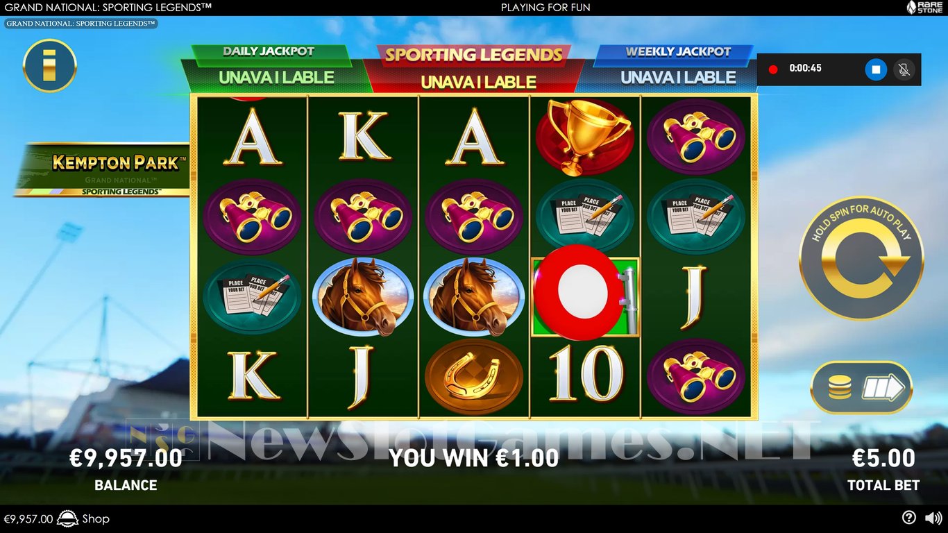 Grand National Sporting Legends Slot Slot Image in Demo - pic. 8