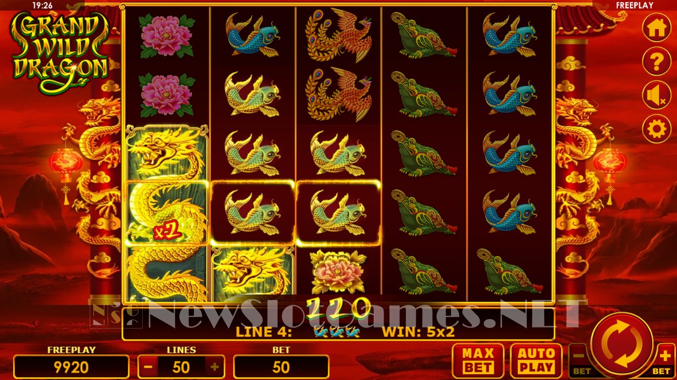 Grand Wild Dragon Slot Slot Image in Demo - pic. 2