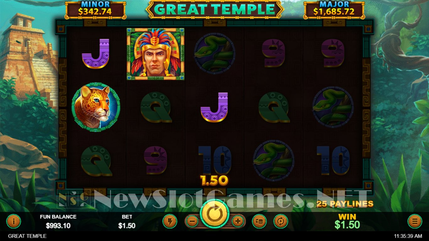 Great Temple Slot Slot Image in Demo - pic. 6