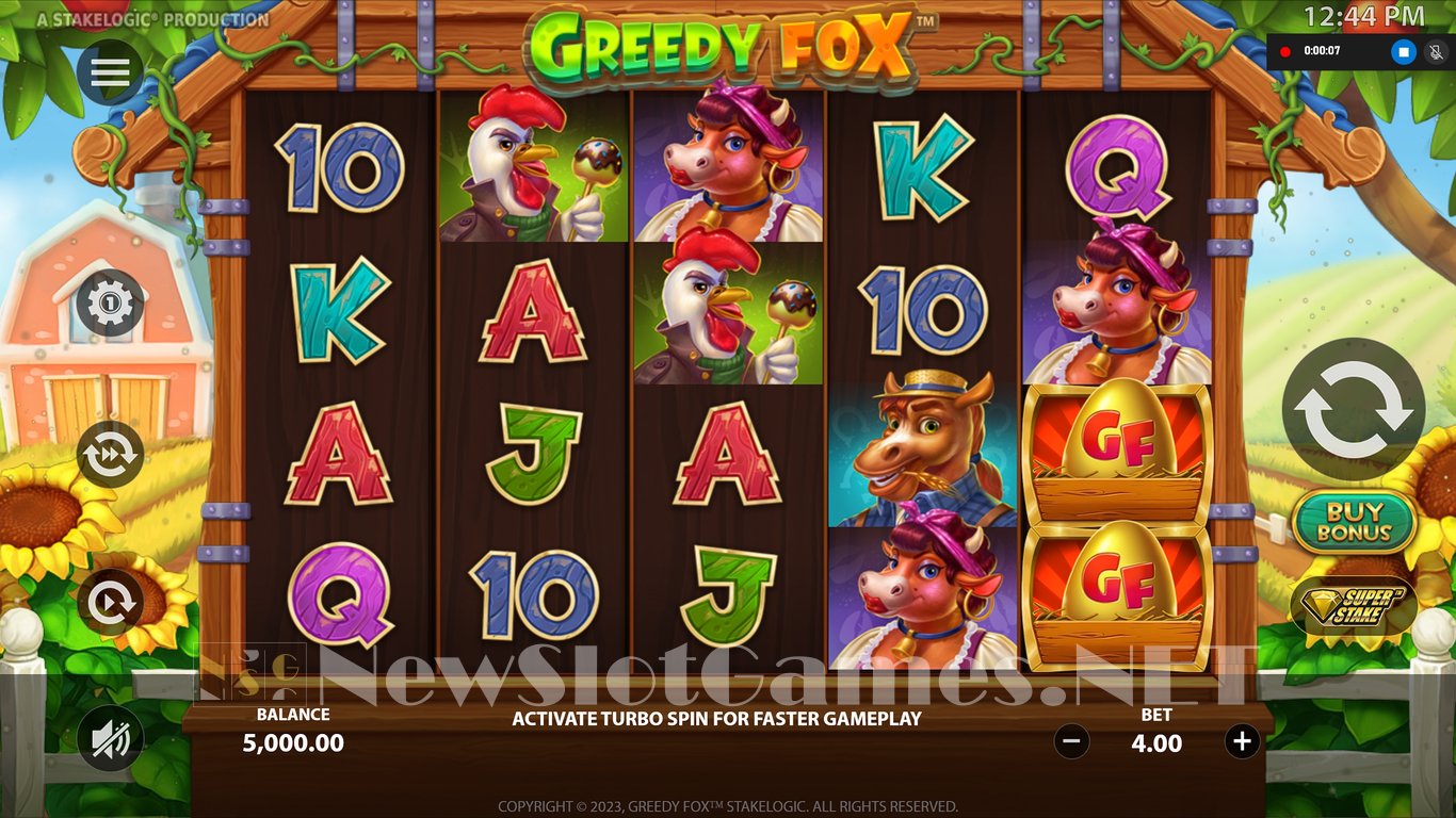 Greedy Fox Slot Demo Image
