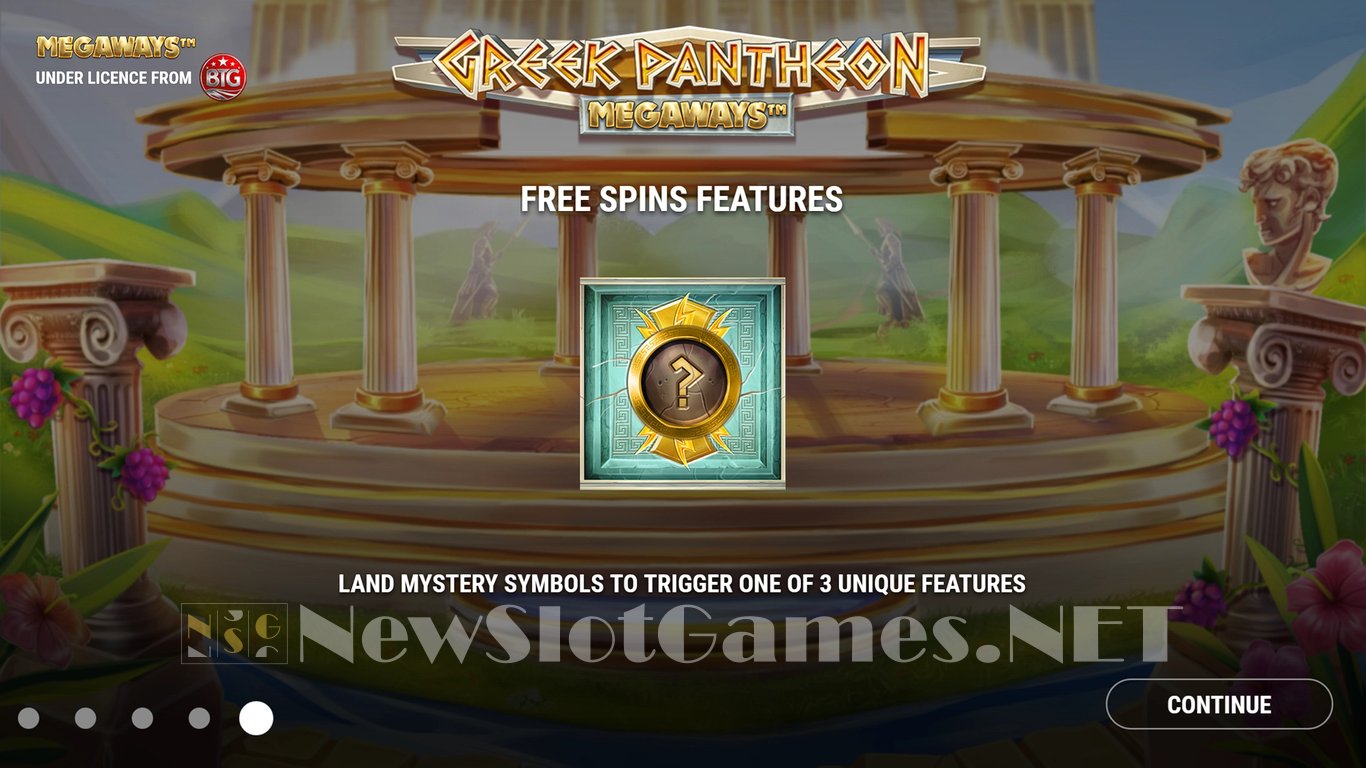 Greek Pantheon Megaways Slot Demo Image