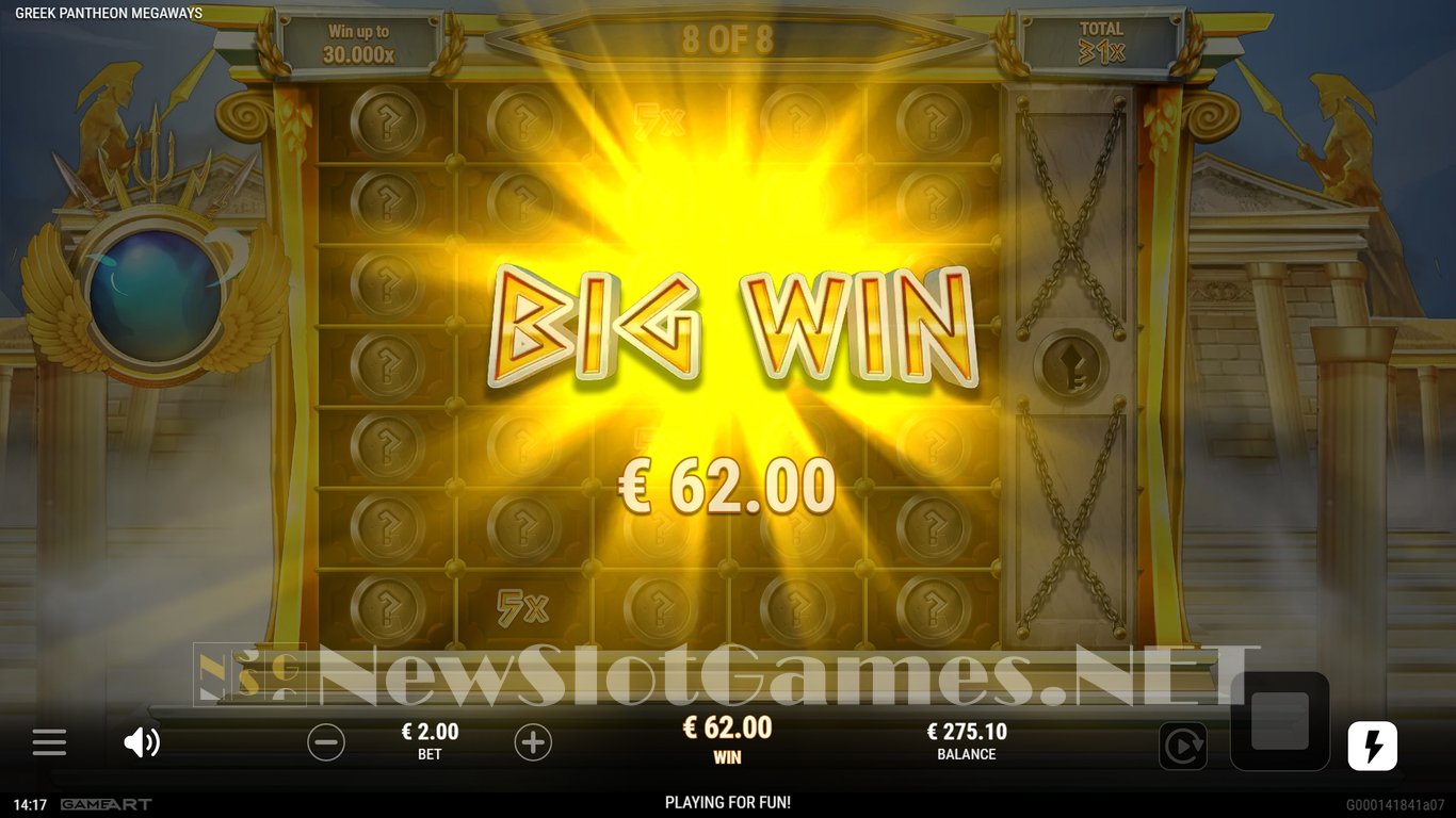 Greek Pantheon Megaways Slot Slot Image in Demo - pic. 10