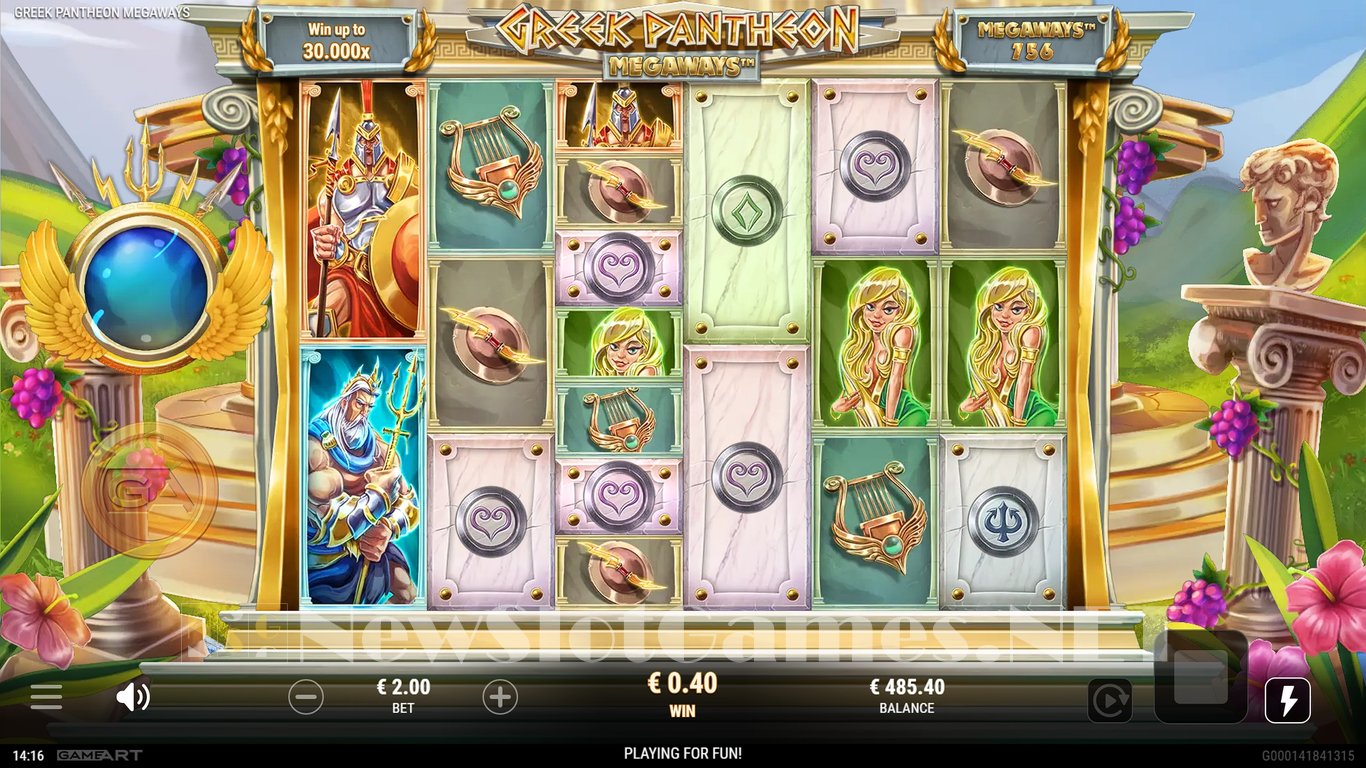 Greek Pantheon Megaways Slot Slot Image in Demo - pic. 4
