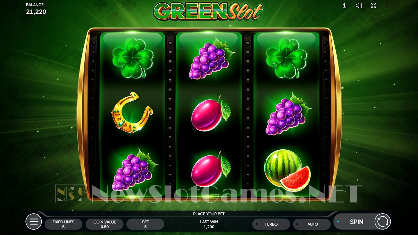 Green Slot Slot Slot Image in Demo - pic. 10