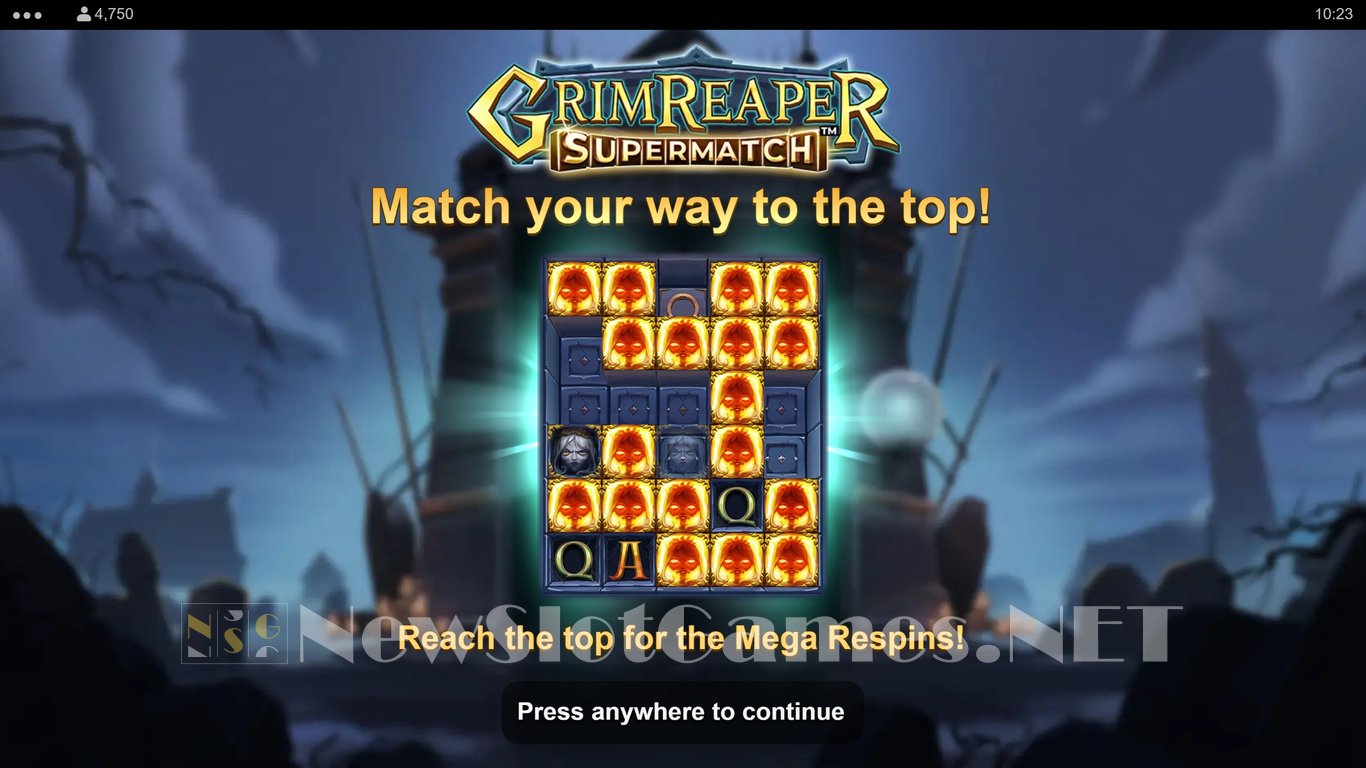 Grim Reaper Supermatch Slot Demo Image
