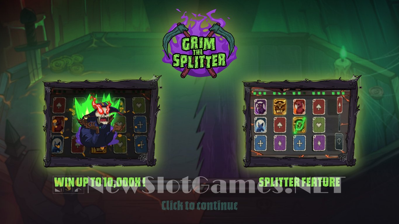 Grim the Splitter Slot Demo Image