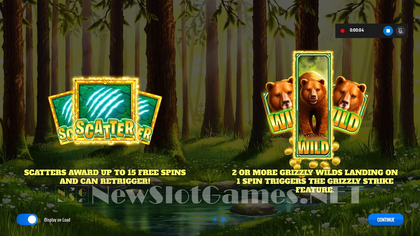 Grizzly Strike Slot Demo Image