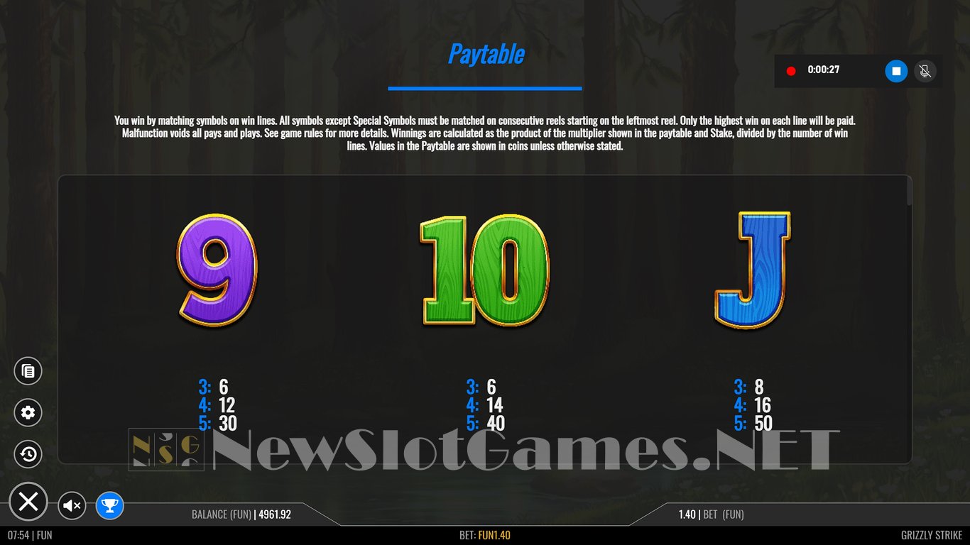 Grizzly Strike Slot Slot Image in Demo - pic. 5