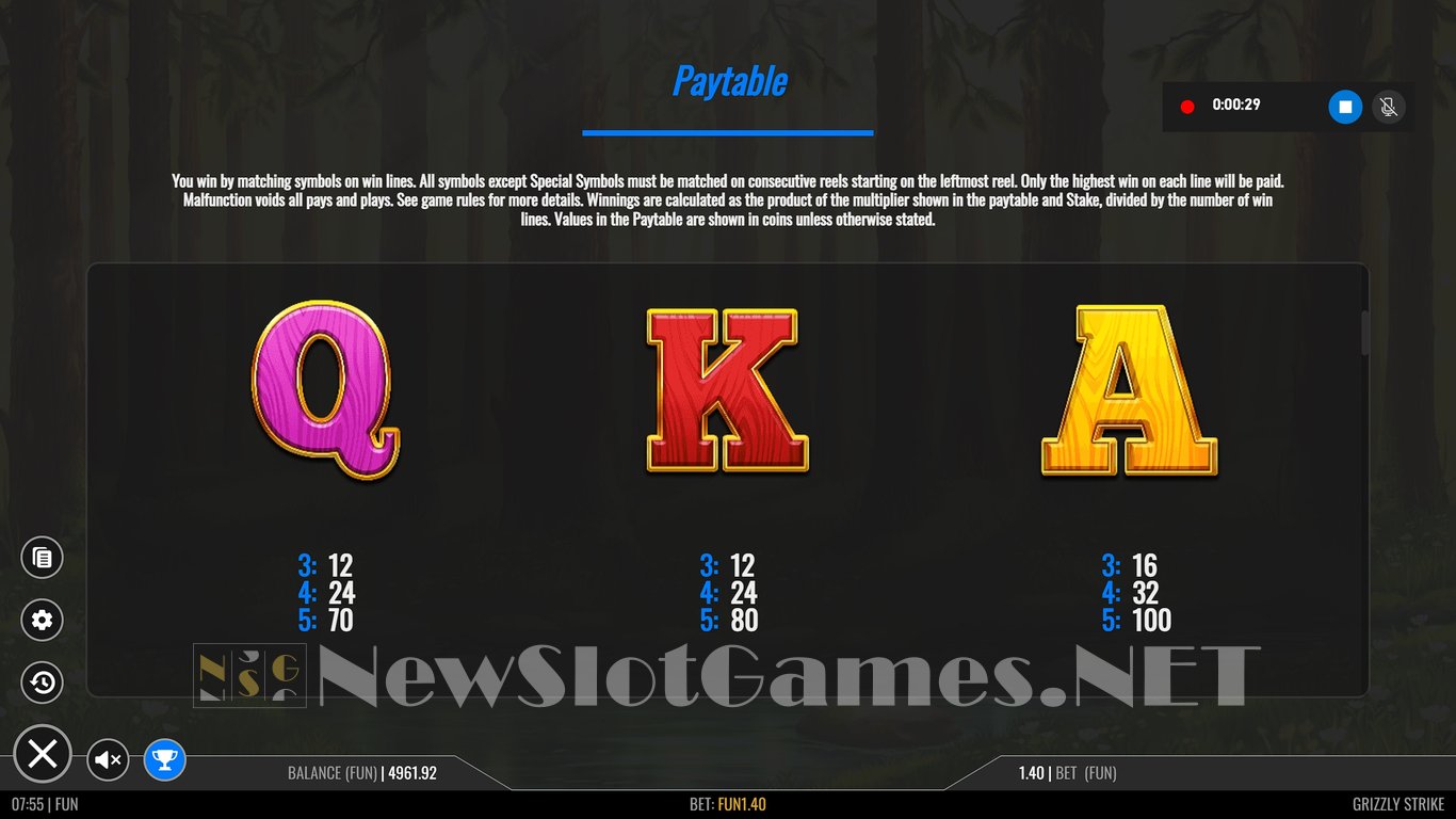 Grizzly Strike Slot Slot Image in Demo - pic. 6