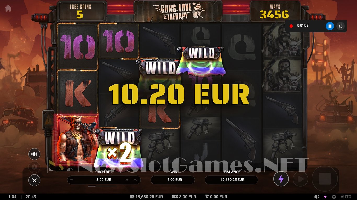 Guns, Love & Therapy Slot Slot Image in Demo - pic. 13