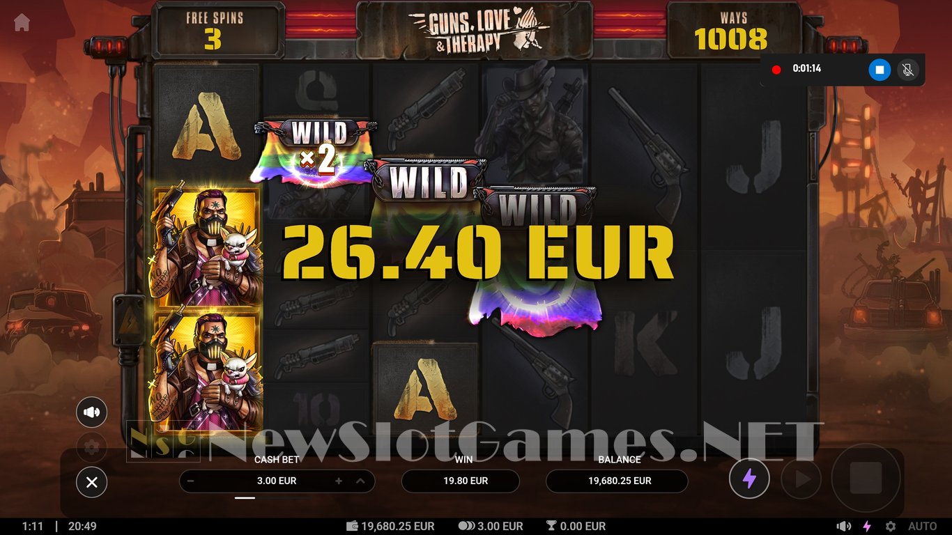 Guns, Love & Therapy Slot Slot Image in Demo - pic. 14