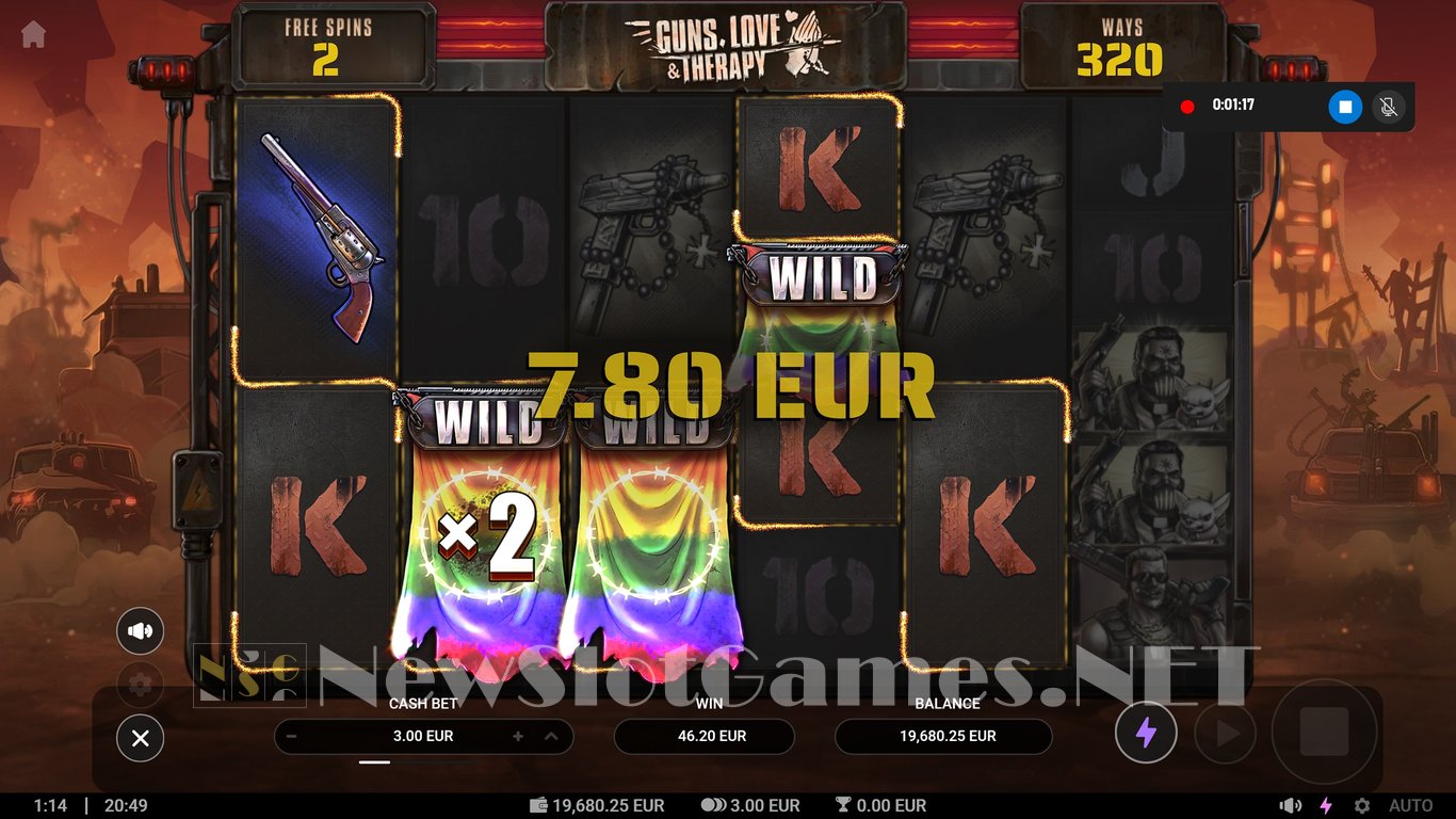 Guns, Love & Therapy Slot Slot Image in Demo - pic. 15