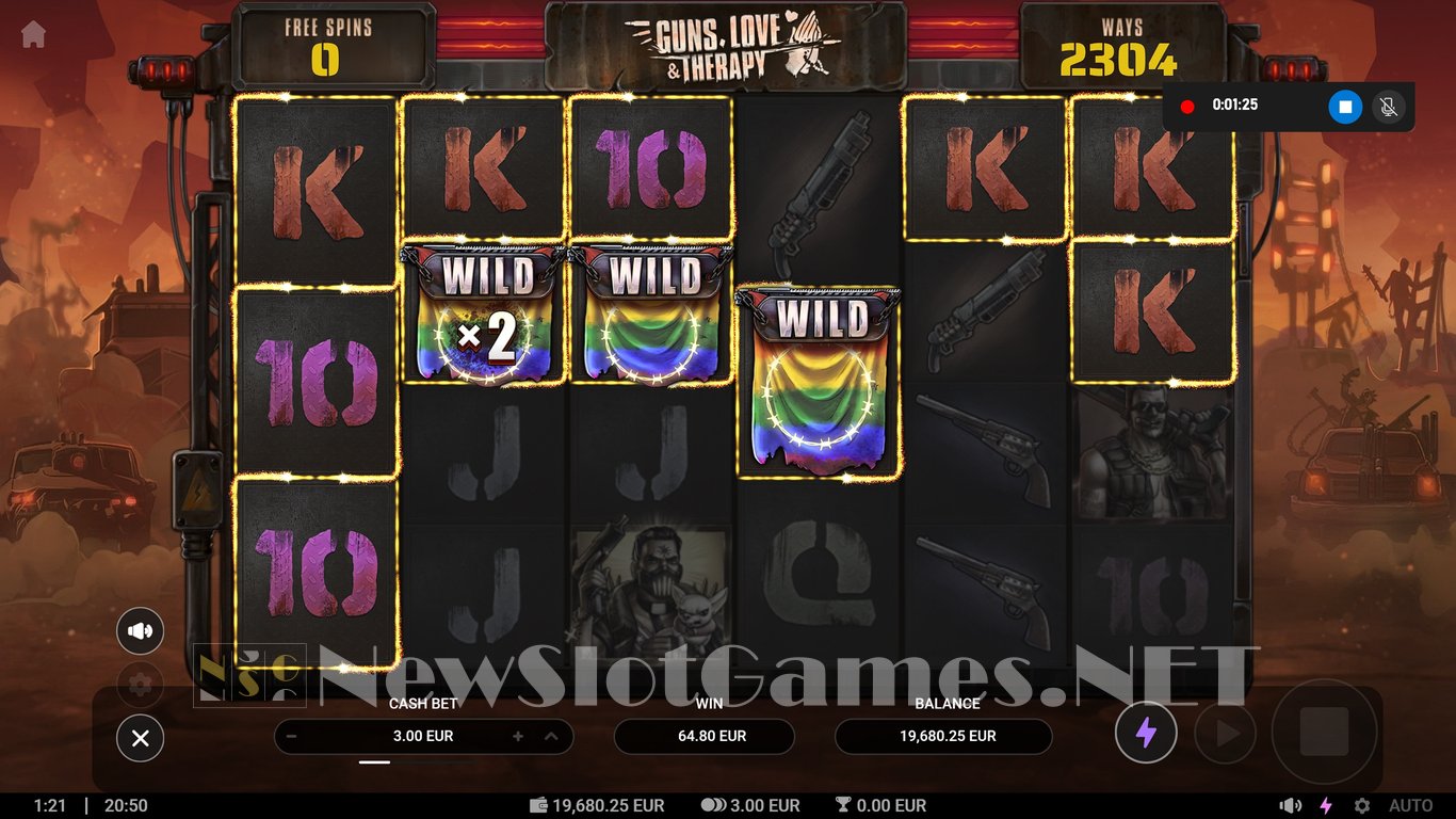 Guns, Love & Therapy Slot Slot Image in Demo - pic. 16