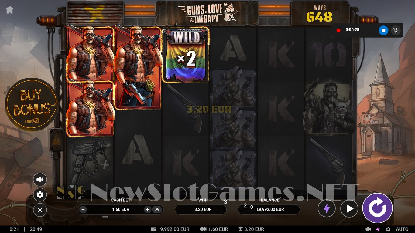 Guns, Love & Therapy Slot Slot Image in Demo - pic. 4