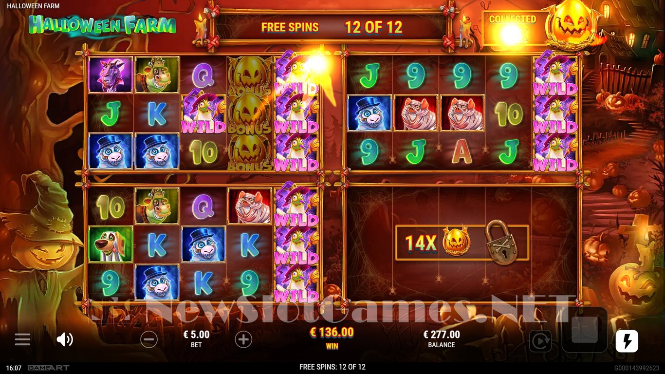 Halloween Farm Slot Slot Image in Demo - pic. 10