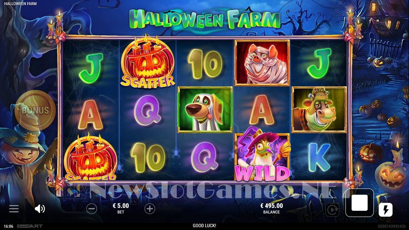 Halloween Farm Slot Slot Image in Demo - pic. 2