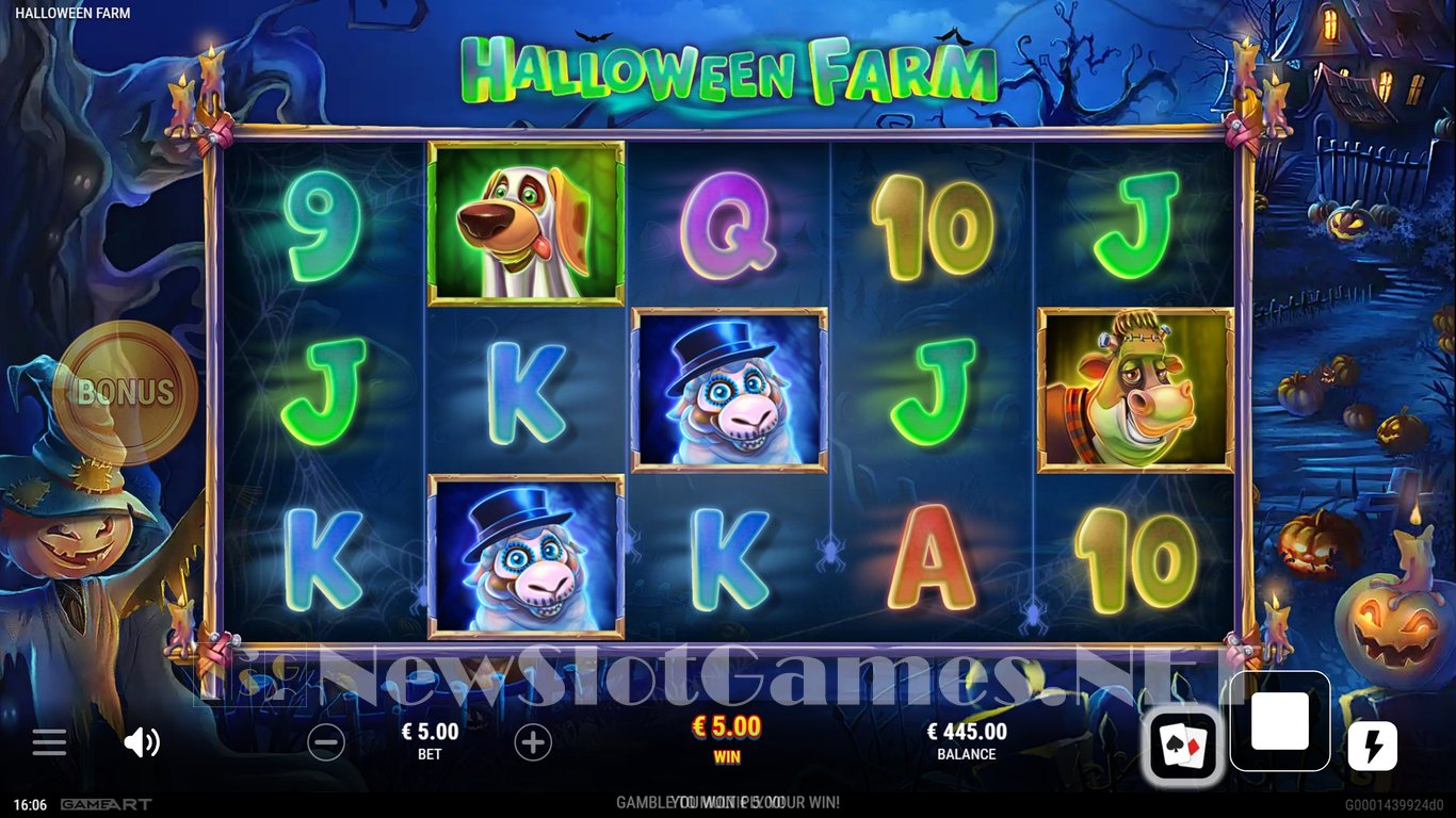 Halloween Farm Slot Slot Image in Demo - pic. 3