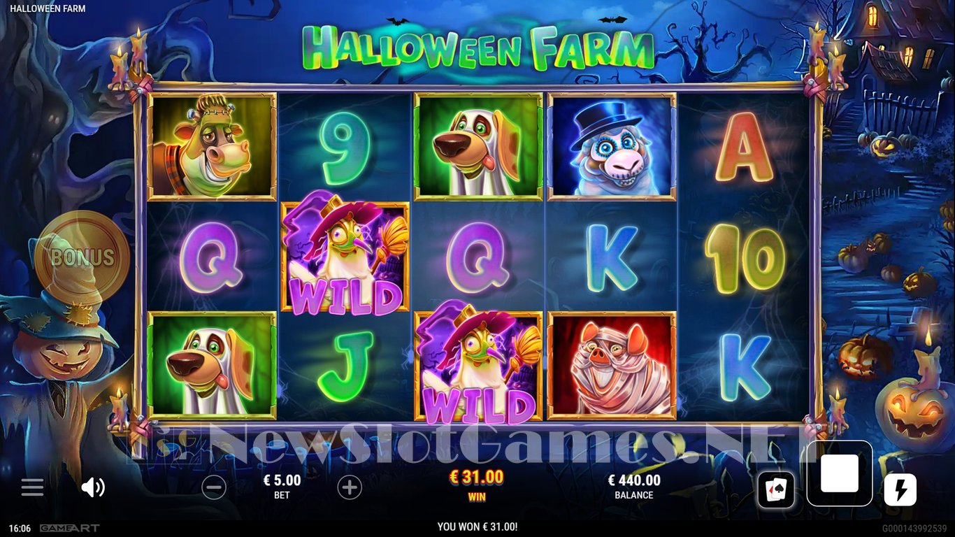 Halloween Farm Slot Slot Image in Demo - pic. 4