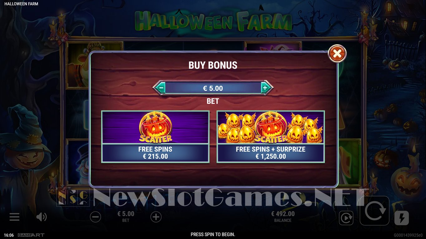 Halloween Farm Slot Slot Image in Demo - pic. 6